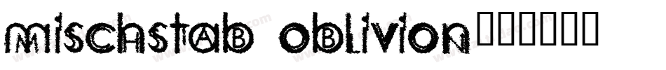 Mischstab Oblivion字体转换